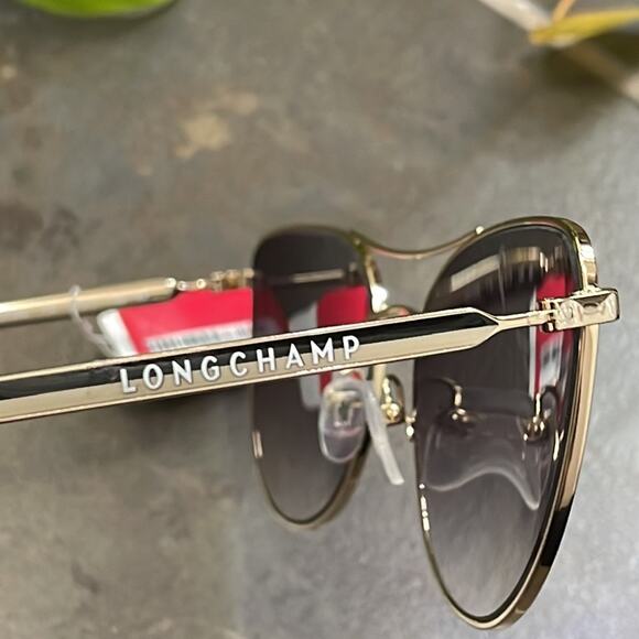 Longchamp Aviator Bar Sunglasses New - Picture 4 of 8